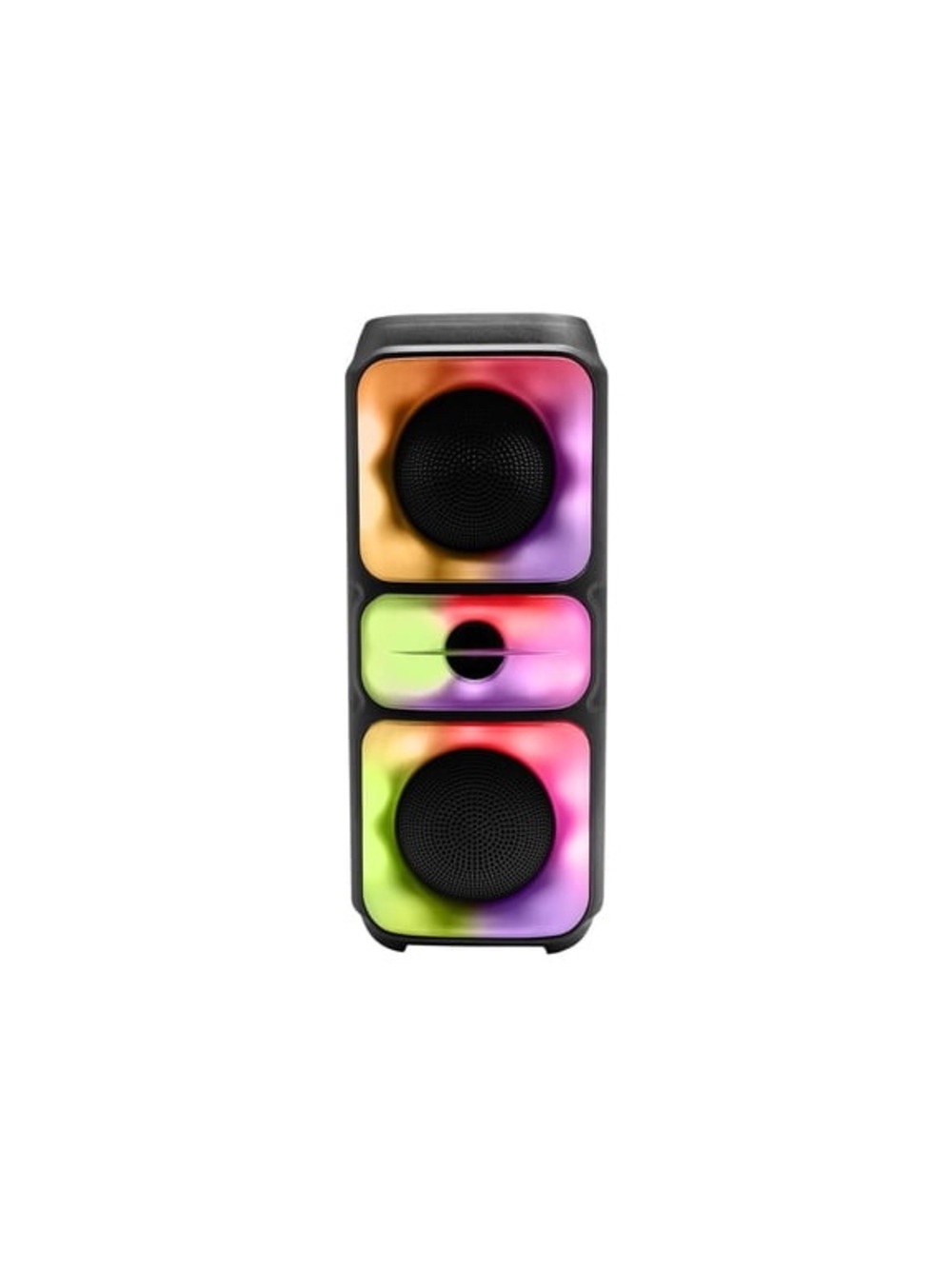 Portable 4” Bluetooth Party Speaker with RGB LED Lights